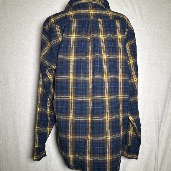 Yellow/Blue Flannel - Picture 2 of 2